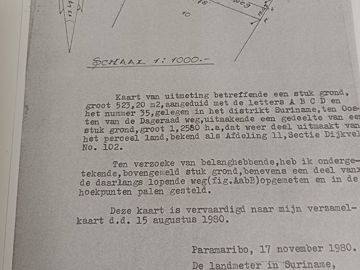 Eigendom. Dageraadweg – Lalauweg . Groot 523 m2. Goed gelegen bouwklare kavel in een bewoond omgeving met alle nutsvoorzieningen - Hoofdfoto