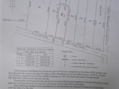 Grondhuur, Suralcoweg groot 4700m2. Voorbij Copiweg . Met een mooie stenen woning - Foto 1